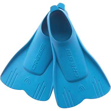 Cressi Mini Light Kids Swimming Fins for Diving And Snorkeling - Azure
